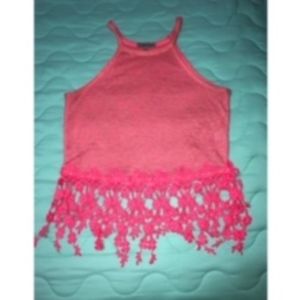 Pink tak top